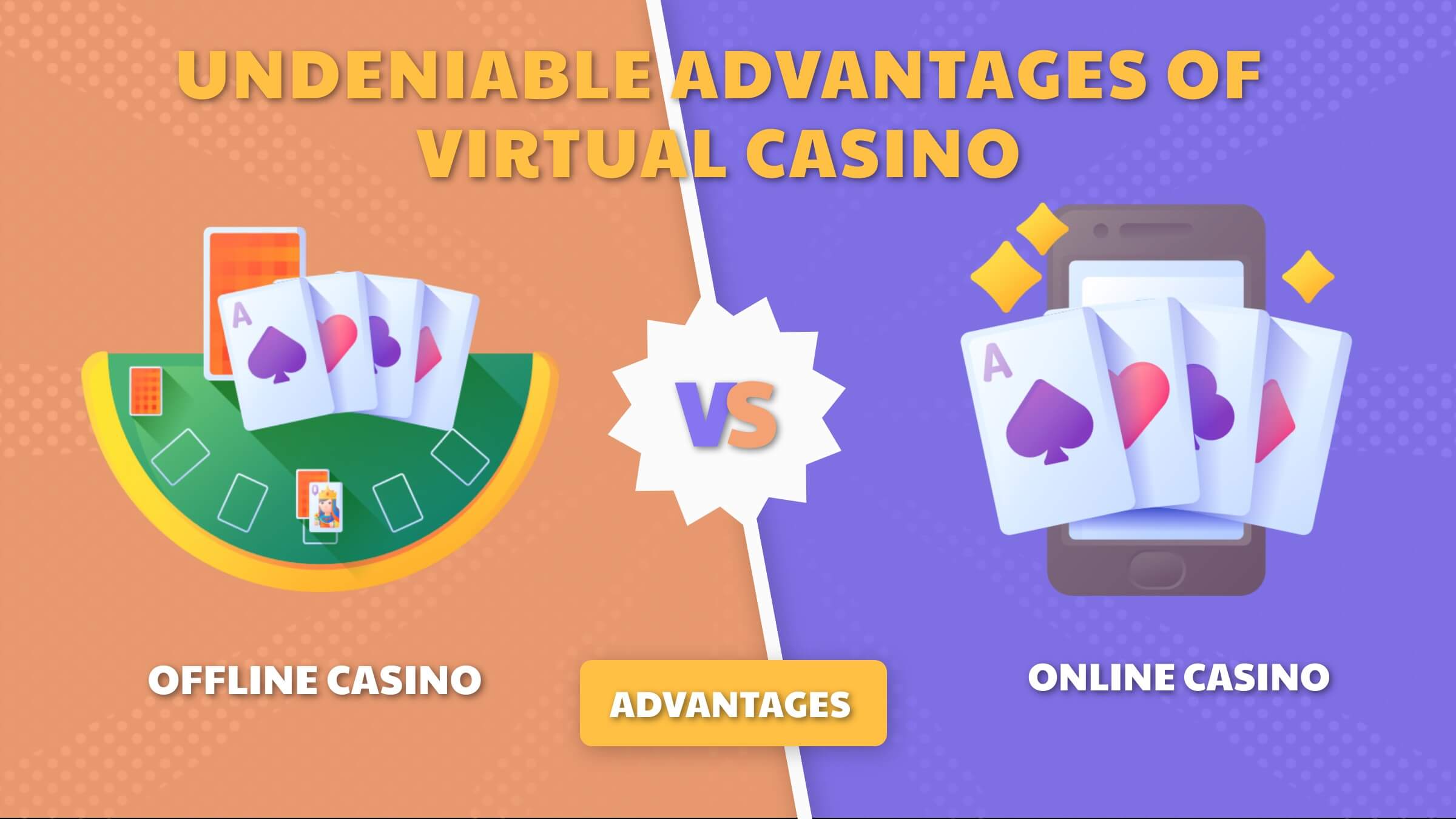 advantages of virtual casino