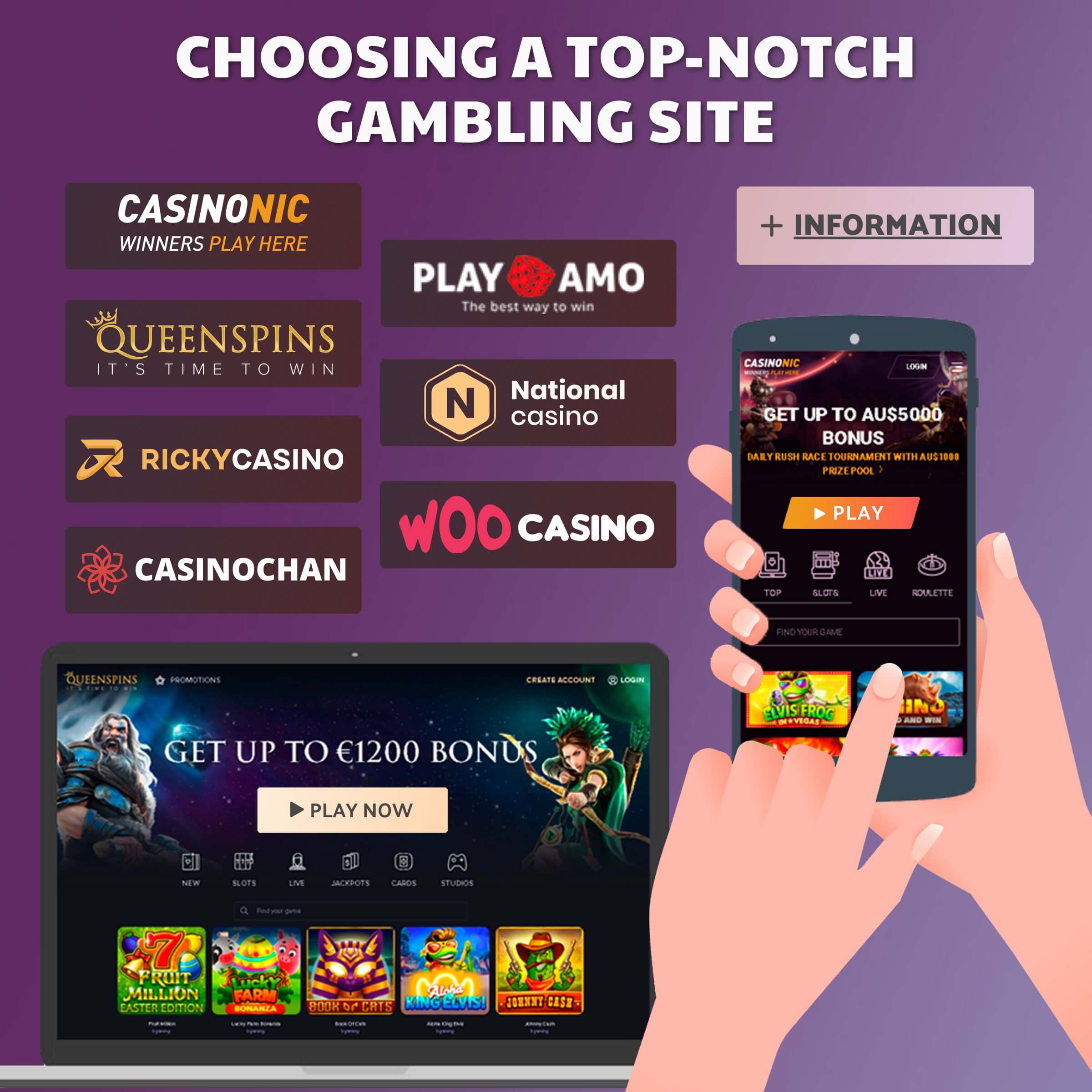 choosing a top-notch gambling site
