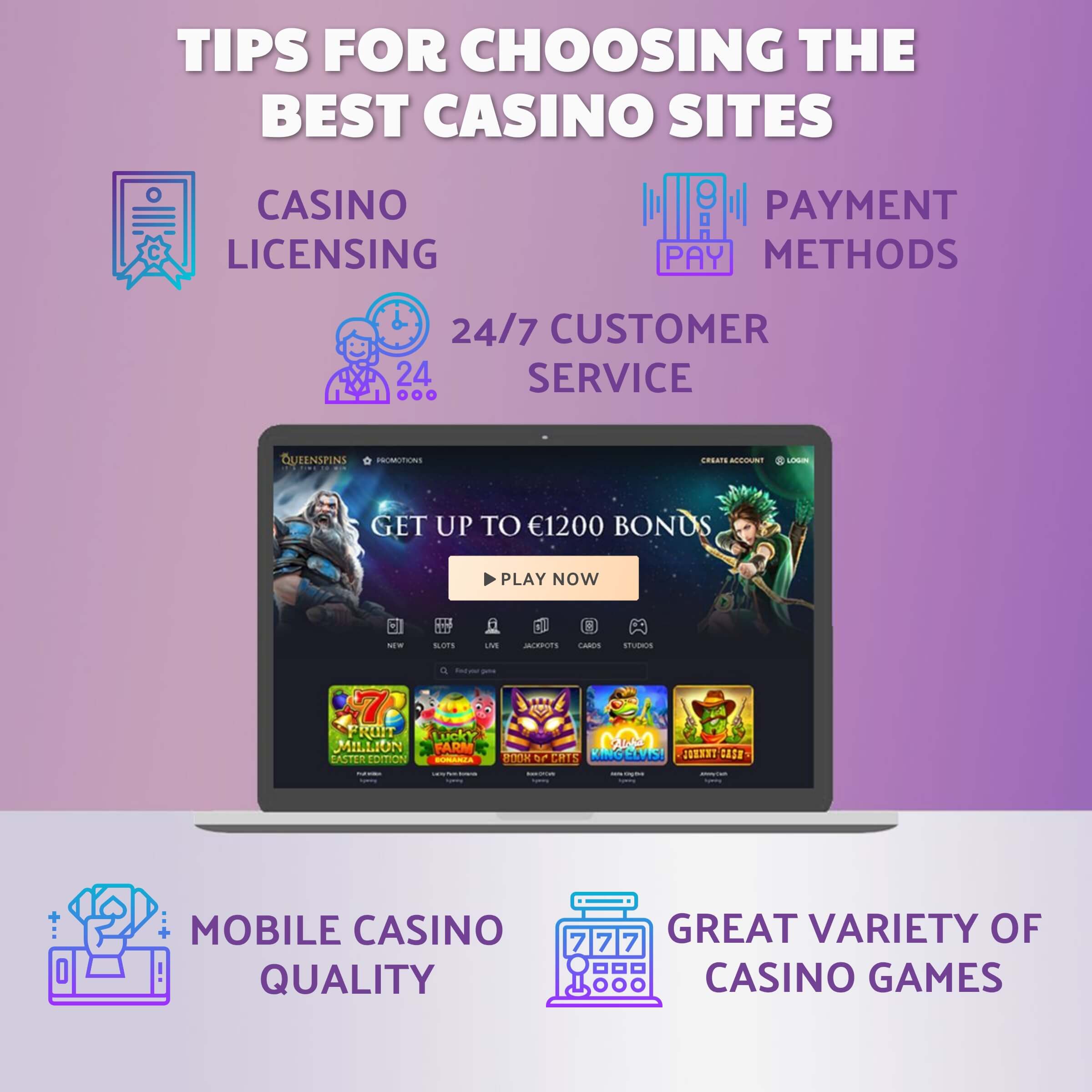 Choosing the best quality online casinos