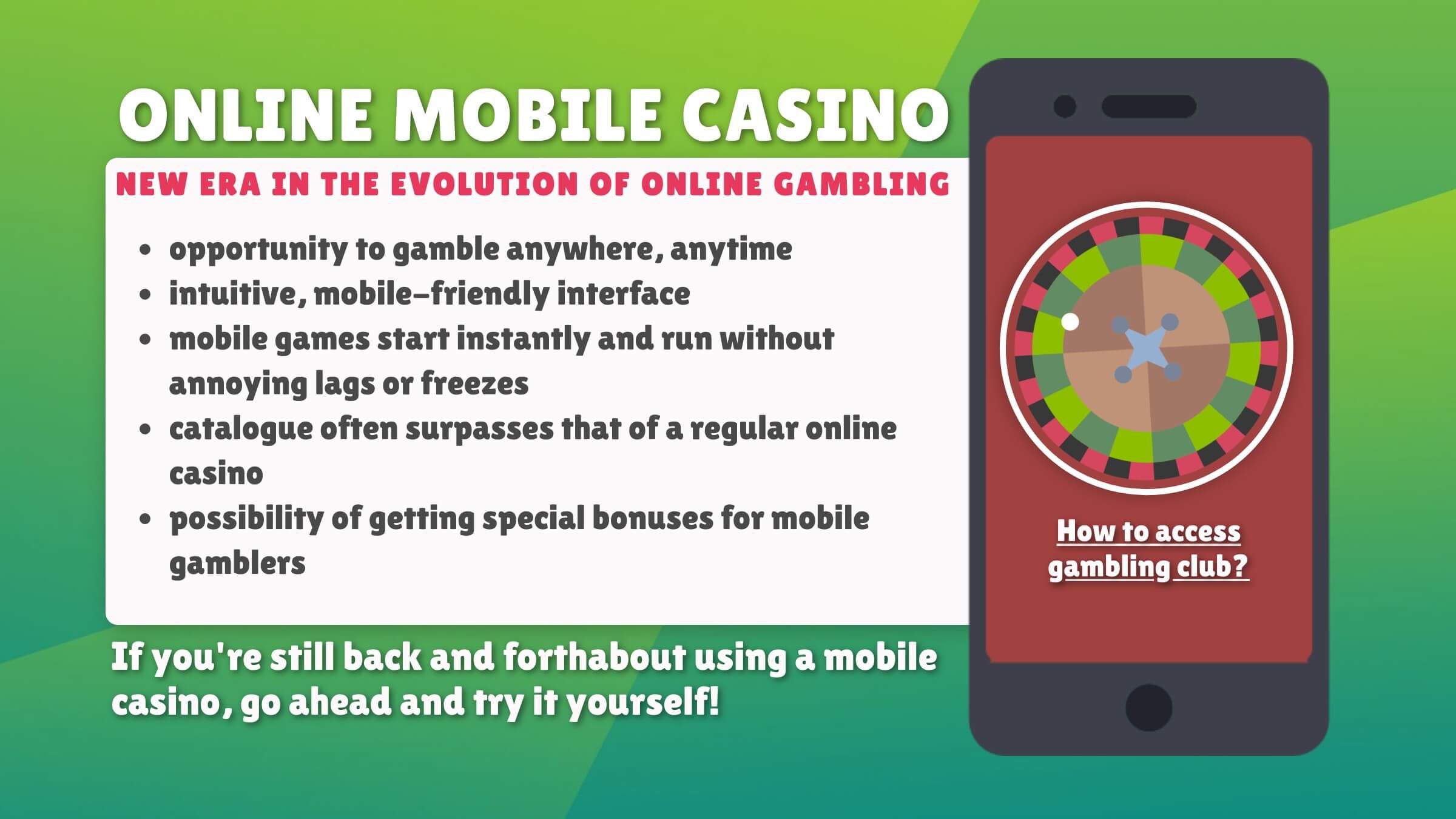 online mobile casino